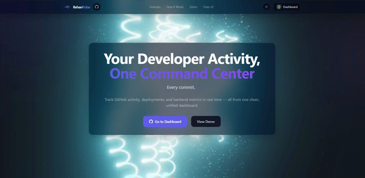 Featured image for Building RehanPulse: A Real-Time Developer Dashboard with Next.js, Firebase, and Server-Sent Events article